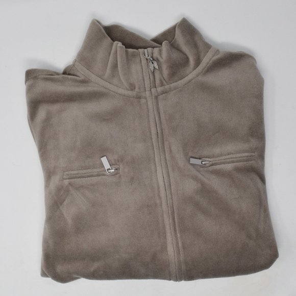Victoria Secret Velour Jacket Women Medium Zip Up - Picture 8 of 16